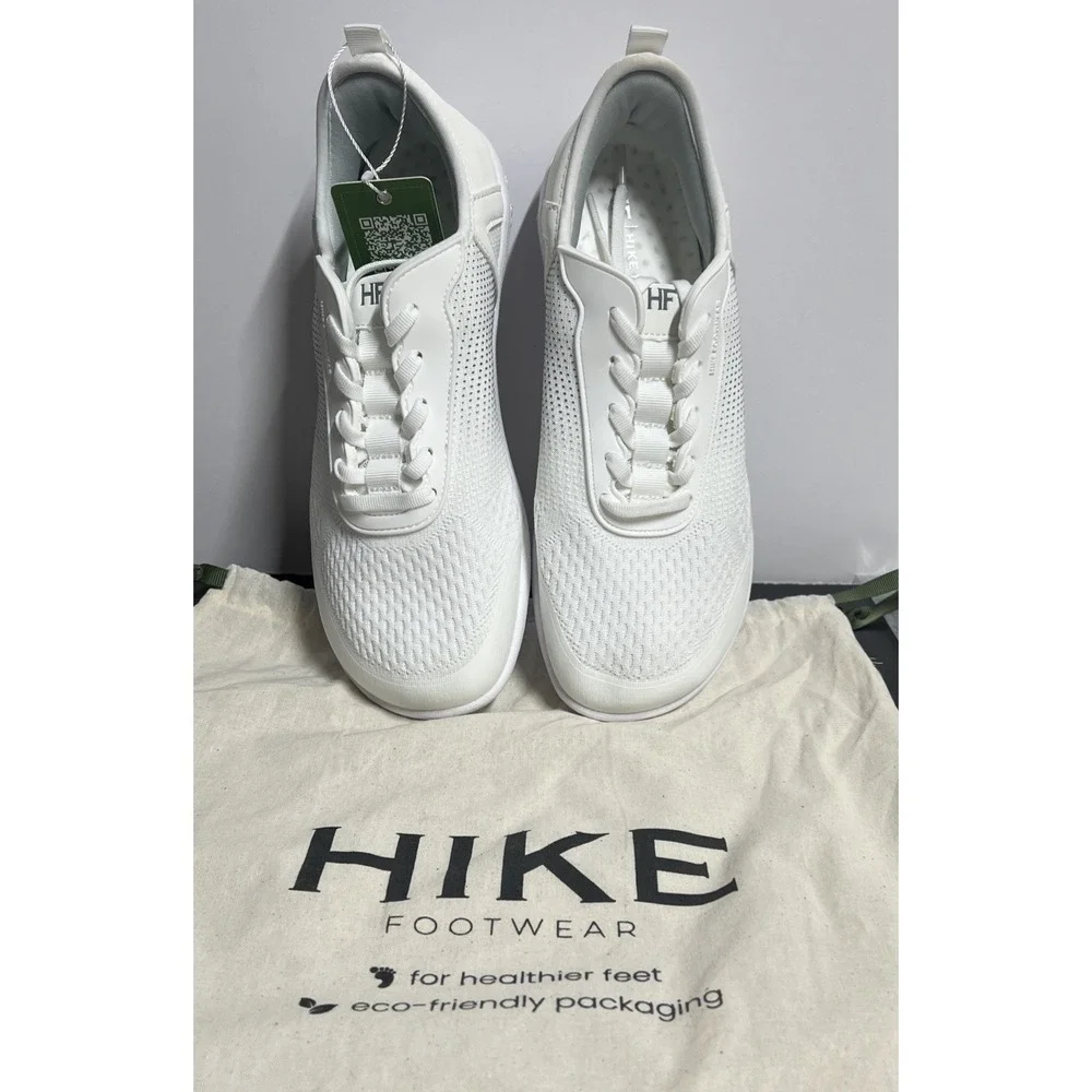 Hike Footwear HF Series Stride Barefoot Shoe White Womens 9-9.5 Mens 7-7.5